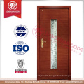 Frosted / Clear glass interior wooden door designs